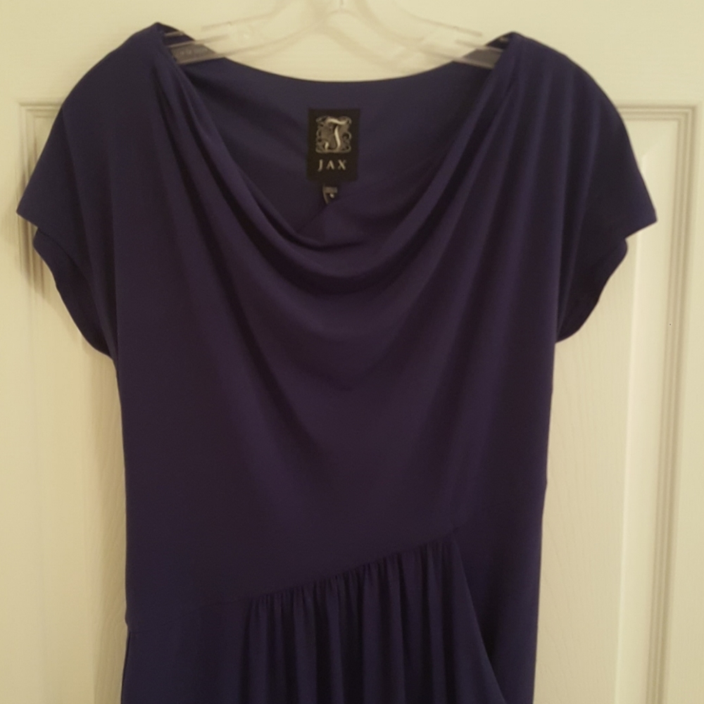 Jax stretchy drape dress